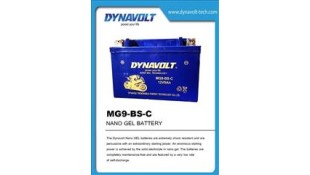 ΜΠΑΤΑΡΙΑ DYNAVOLT MG9-BS-C ΜΠΑΤΑΡΙΑ DYNAVOLT MG9-BS-C