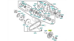 ΗΜΙΤΡΟΧΑΛΙΑ ΜΕ ΕΞ/ΚΑ ΠΤΕΡΥΓΙΑ KYMCO PEOPLE 125/150 ΑΝΤΑΛΛΑΚΤΙΚΑ