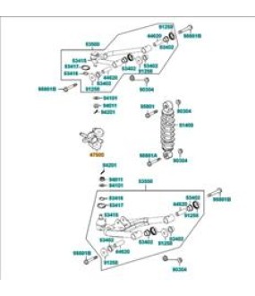 ΑΚΡΑΞΟΝΙΟ ΑΡΙΣΤΕΡΟ KYMCO MAXXER/KXR 250/300 ΑΝΤΑΛΛΑΚΤΙΚΑ