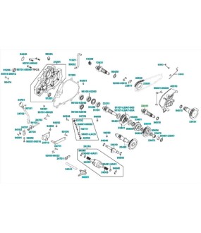 ΑΞΟΝΑΣ ΚΟΜΠΛΕΡ KYMCO MAXXER/MXU/KXR ΑΝΤΑΛΛΑΚΤΙΚΑ