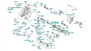 ΑΞΟΝΑΣ ΚΟΜΠΛΕΡ KYMCO MAXXER/MXU/KXR ΑΞΟΝΑΣ ΚΟΜΠΛΕΡ KYMCO MAXXER/MXU/KXR