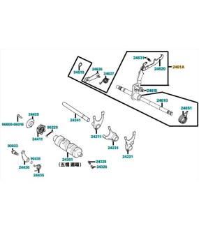 ΑΞΟΝΑΣ ΤΑΧΥΤΗΤΩΝ KYMCO STRAIGHT