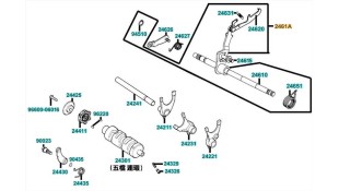 ΑΞΟΝΑΣ ΤΑΧΥΤΗΤΩΝ KYMCO STRAIGHT