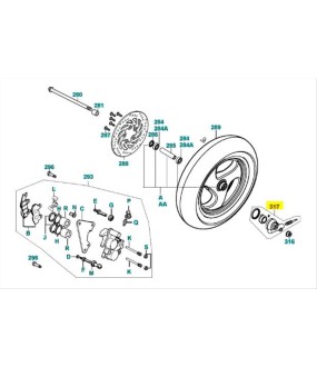 ΑΤΕΡΜΟΝΑΣ ΚΟΝΤΕΡ KYMCO GRAND DINK 250i ΑΝΤΑΛΛΑΚΤΙΚΑ