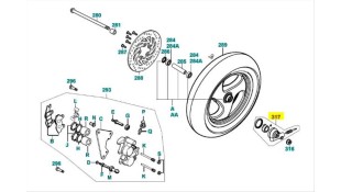 ΑΤΕΡΜΟΝΑΣ ΚΟΝΤΕΡ KYMCO GRAND DINK 250i