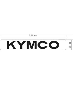 ΑΥΤΟΚΟΛΛΗΤΟ ''ΚΥΜCΟ'' 185ΜΜ(ΛΕΥΚΟ) KYMCO MXU 250R/300R
