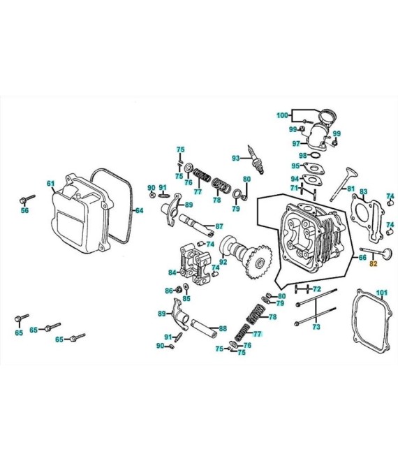 ΒΑΛΒΙΔΑ ΕΞΑΓΩΓΗΣ KYMCO MOVIE/PEOPLE SPARE PARTS ΒΑΛΒΙΔΑ ΕΞΑΓΩΓΗΣ KYMCO MOVIE/PEOPLE