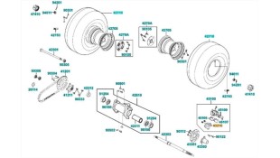 ΒΑΣΗ ΟΠΙΣΘΙΑΣ ΔΑΓΚΑΝΑΣ KYMCO MAXXER/MXU 150