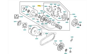 ΒΑΣΗ ΚΟΜΠΛΕΡ ΜΕ ΣΙΑΓΩΝΕΣ KYMCO MXU 150