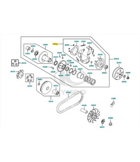 ΒΑΣΗ ΚΟΜΠΛΕΡ ΜΕ ΣΙΑΓΩΝΕΣ KYMCO MXU 150 ΑΝΤΑΛΛΑΚΤΙΚΑ