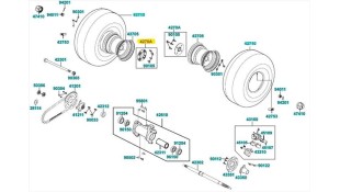 ΒΑΣΗ ΕΝΩΣΗ ΖΑΝΤΑΣ ΠΙΣΩ KYMCO MXU 50-300