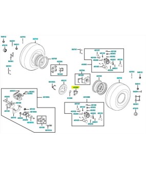 ΒΑΣΗ ΟΠΙΣΘΙΟΥ ΔΙΣΚΟΦΡΕΝΟΥ KYMCO MXU 300R