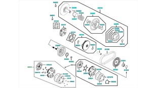 ΒΑΣΗ ΚΟΜΠΛΕΡ ΜΕ ΣΙΑΓΩΝΕΣ KYMCO MXU 450
