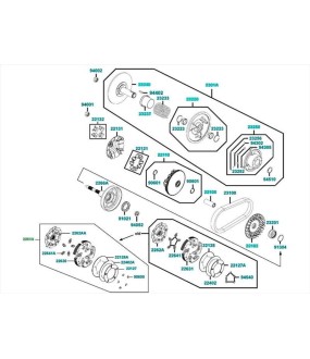 ΒΑΣΗ ΚΟΜΠΛΕΡ ΜΕ ΣΙΑΓΩΝΕΣ KYMCO MXU 450 ΑΝΤΑΛΛΑΚΤΙΚΑ ΒΑΣΗ ΚΟΜΠΛΕΡ ΜΕ ΣΙΑΓΩΝΕΣ KYMCO MXU 450