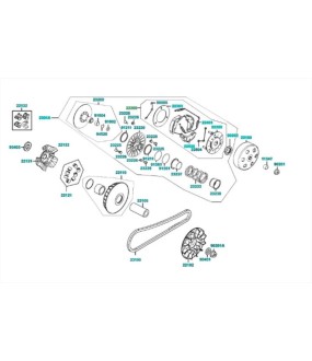 ΒΑΣΗ ΚΟΜΠΛΕΡ ΜΕ ΣΙΑΓΩΝΕΣ KYMCO PEOPLE/DOWNTOWN ΑΝΤΑΛΛΑΚΤΙΚΑ