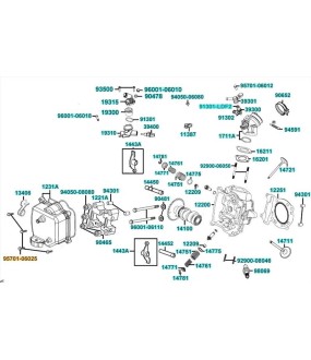 ΒΙΔΑ 6x25 KYMCO AGILITY ΑΝΤΑΛΛΑΚΤΙΚΑ