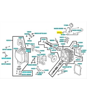 ΕΙΣΑΓΩΓΗ ΚΑΡΜΠΥΡΑΤΕΡ KYMCO AGILITY 125/150 ΑΝΤΑΛΛΑΚΤΙΚΑ