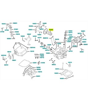 ΕΚΚΕΝΤΡΟΦΟΡΟΣ KYMCO MXU 250 ΑΝΤΑΛΛΑΚΤΙΚΑ