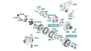 ΕΛΑΤΗΡΙΟ ΔΙΣΚΩΝ KYMCO SPIKE 125