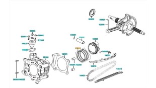 ΕΛΑΤΗΡΙΑ ΠΙΣΤΟΝΙΟΥ KYMCO PEOPLE/DOWNTOWN/K XCT