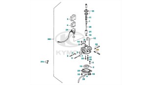 ΕΞΑΡΤΗΜΑ ΚΑΡΜΠΥΡΑΤΕΡ KYMCO ΑΝΤΑΛΛΑΚΤΙΚΑ