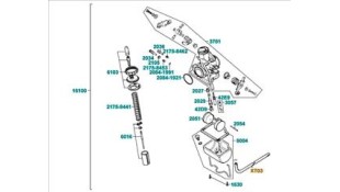 ΕΞΑΡΤΗΜΑ ΚΑΡΜΠΥΡΑΤΕΡ KYMCO SPIKE 125 ΑΝΤΑΛΛΑΚΤΙΚΑ