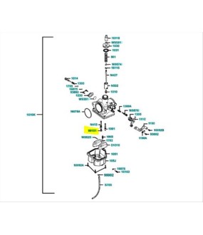 ΖΙΓΚΛΕΡ ΚΕΝΤΡΙΚΟ ΚΑΡΜΠΥΡΑΤΕΡ KYMCO MXU/MXer/MAXXER