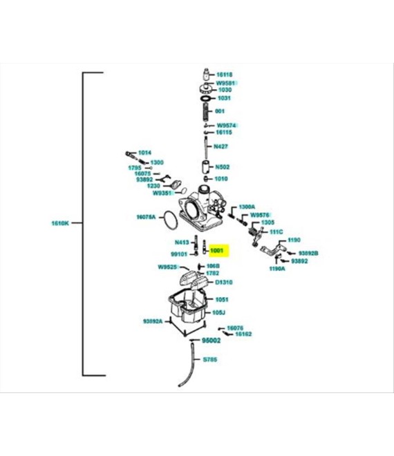 ΖΙΓΚΛΕΡ ΡΙΛΑΝΤΙ ΚΑΡΜΠΥΡΑΤΕΡ KYMCO MXU 150 / MXer 15/150 SPARE PARTS ΖΙΓΚΛΕΡ ΡΙΛΑΝΤΙ ΚΑΡΜΠΥΡΑΤΕΡ KYMCO MXU 150 / MXer 15/150
