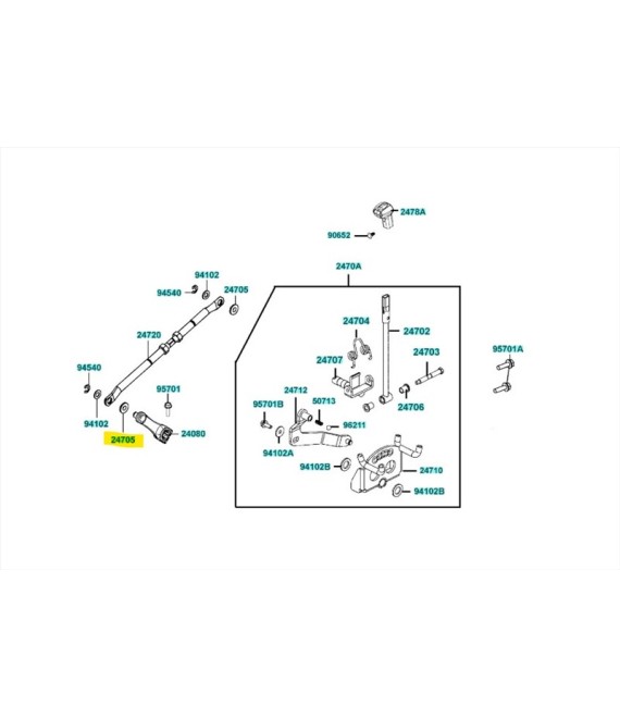 ΕΞΑΡΤΗΜΑ (ΣΥΝΔΕΣΜΟΣ) ΕΠΙΛΟΓΕΑ ΚΙΝΗΣΗΣ KYMCO MXU 450 SPARE PARTS ΕΞΑΡΤΗΜΑ (ΣΥΝΔΕΣΜΟΣ) ΕΠΙΛΟΓΕΑ ΚΙΝΗΣΗΣ KYMCO MXU 450 SPARE PARTS