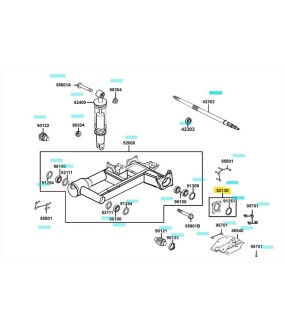 ΕΞΑΡΤΗΜΑ (ΣΤΟΠ ΡΟΥΛΕΜΑΝ) KYMCO MXU 300 SPARE PARTS