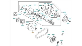 ΗΜΙΤΡΟΧΑΛΙΑ ΒΑΡΙΑΤΟΡ KYMCO MXU 150