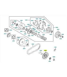 ΗΜΙΤΡΟΧΑΛΙΑ ΜΕ ΕΞ/ΚΑ ΠΤΕΡΥΓΙΑ KYMCO MXU 150