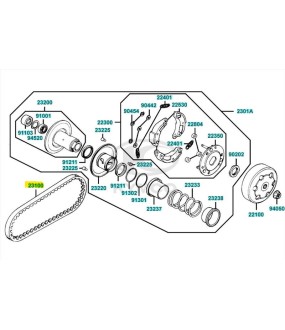 ΙΜΑΝΤΑΣ ΚΙΝΗΣΗΣ (CVT) KYMCO ZX50