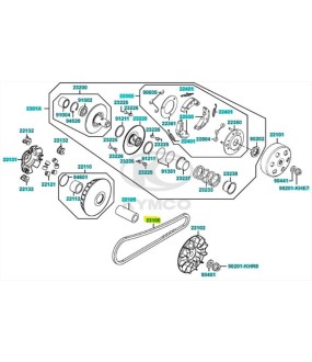 ΙΜΑΝΤΑΣ ΚΙΝΗΣΗΣ KYMCO XCITING 250i ΑΝΤΑΛΛΑΚΤΙΚΑ