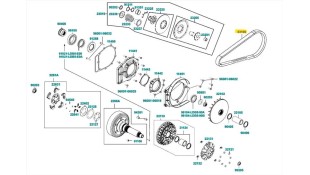 ΙΜΑΝΤΑΣ ΚΙΝΗΣΗΣ (CVT) (KEVLAR) KYMCO MXU 550/700 ΑΝΤΑΛΛΑΚΤΙΚΑ