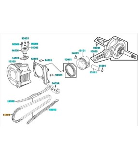 ΚΑΔΕΝΑ ΕΚΚΕΝΤΡΟΦΟΡΟΥ KYMCO AGILITY 125/200