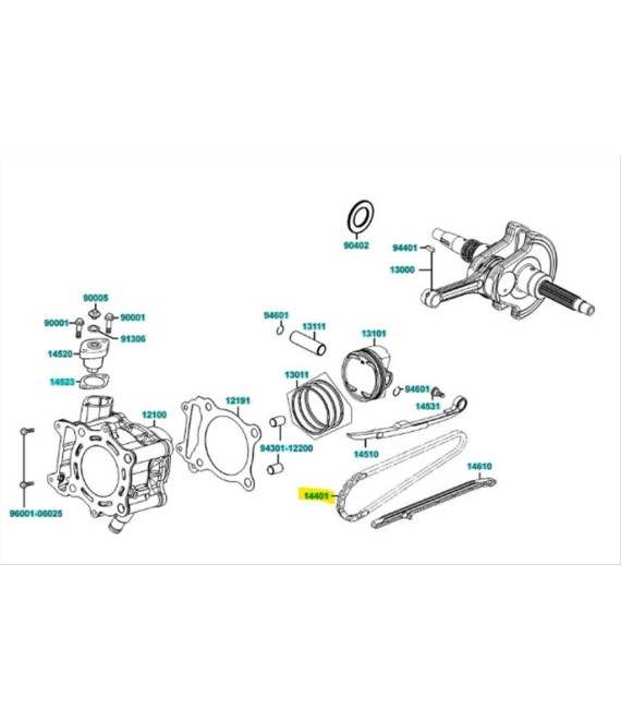 ΚΑΔΕΝΑ ΕΚΚΕΝΤΡΟΦΟΡΟΥ KYMCO SPARE PARTS ΚΑΔΕΝΑ ΕΚΚΕΝΤΡΟΦΟΡΟΥ KYMCO DOWNTOWN 350i