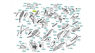 ΚΑΛΥΜΜΑ ΕΜΠΡ.ΔΑΠΕΔΟΥ ΔΕΞΙΟ KYMCO KXCT 300i ΑΝΤΑΛΛΑΚΤΙΚΑ