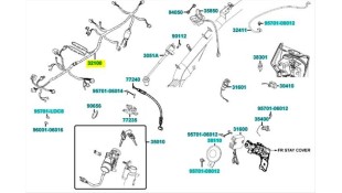ΚΑΛΩΔΙΩΣΗ KYMCO AGILITY CITY 125/150 ΗΛΕΚΤΡΙΚΑ