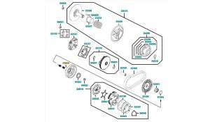 ΚΑΜΠΑΝΑ ΦΥΓΟΚΕΝΤΡΙΚΟΥ KYMCO MXU 450 ΑΝΤΑΛΛΑΚΤΙΚΑ