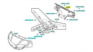 ΚΑΠΑΚΙ ΤΙΜΟΝΙΟΥ ΟΠΙΣΘΙΟ ΜΑΥΡΟ KYMCO STRAIGHT 125/150 ΑΝΤΑΛΛΑΚΤΙΚΑ