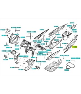 ΚΑΠΑΚΙ ΠΛΑΙΝΟ ΑΡΙΣΤΕΡΟ ΛΕΥΚΟ KYMCO JETIX 50/125 ΑΝΤΑΛΛΑΚΤΙΚΑ