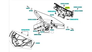 ΚΑΠΑΚΙ ΤΙΜΟΝΙΟΥ ΟΠΙΣΘΙΟ KYMCO JETIX 50/125
