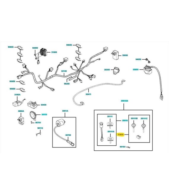 ΚΛΕΙΔΑΡΙΑ ΤΙΜΟΝΙΟΥ KYMCO MXU / MAXXER ΗΛΕΚΤΡΙΚΑ ΚΛΕΙΔΑΡΙΑ ΤΙΜΟΝΙΟΥ KYMCO MXU / MAXXER
