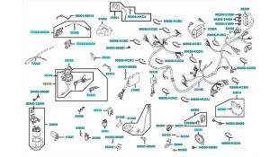 ΚΛΕΙΔΑΡΙΑ ΣΕΤ KYMCO XCITING 250/300/500 ΗΛΕΚΤΡΙΚΑ