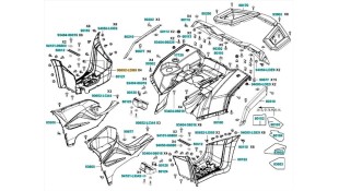 ΚΛΙΠ ΠΛΑΣΤΙΚΩΝ KYMCO ΑΝΤΑΛΛΑΚΤΙΚΑ