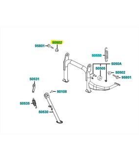 ΚΟΛΑΡΟ ΚΕΝΤΡ.ΣΤΑΝΤ IV KYMCO ΑΝΤΑΛΛΑΚΤΙΚΑ ΚΟΛΑΡΟ ΚΕΝΤΡ.ΣΤΑΝΤ IV KYMCO