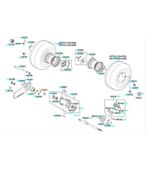 ΚΟΛΑΡΟ ΟΠΙΣΘΙΟΥ ΤΡΟΧΟΥ ΕΞ/ΚΑ KYMCO MXer / MXU ΑΝΤΑΛΛΑΚΤΙΚΑ