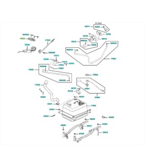 ΚΟΛΑΡΟ ΤΑΠΑΣ ΒΕΝΖΙΝΗΣ KYMCO DINK/XCITING ΑΝΤΑΛΛΑΚΤΙΚΑ