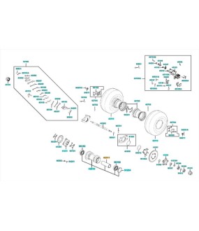 ΚΟΛΑΡΟ-ΑΠΟΣΤΑΤΗΣ ΟΠ.ΑΞΟΝΑ KYMCO MXU/MAXXER ΑΝΤΑΛΛΑΚΤΙΚΑ